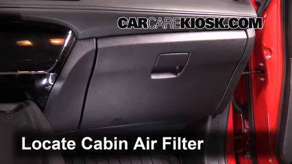 2016 Honda HR-V EX 1.8L 4 Cyl. Filtro de aire (interior) Cambio